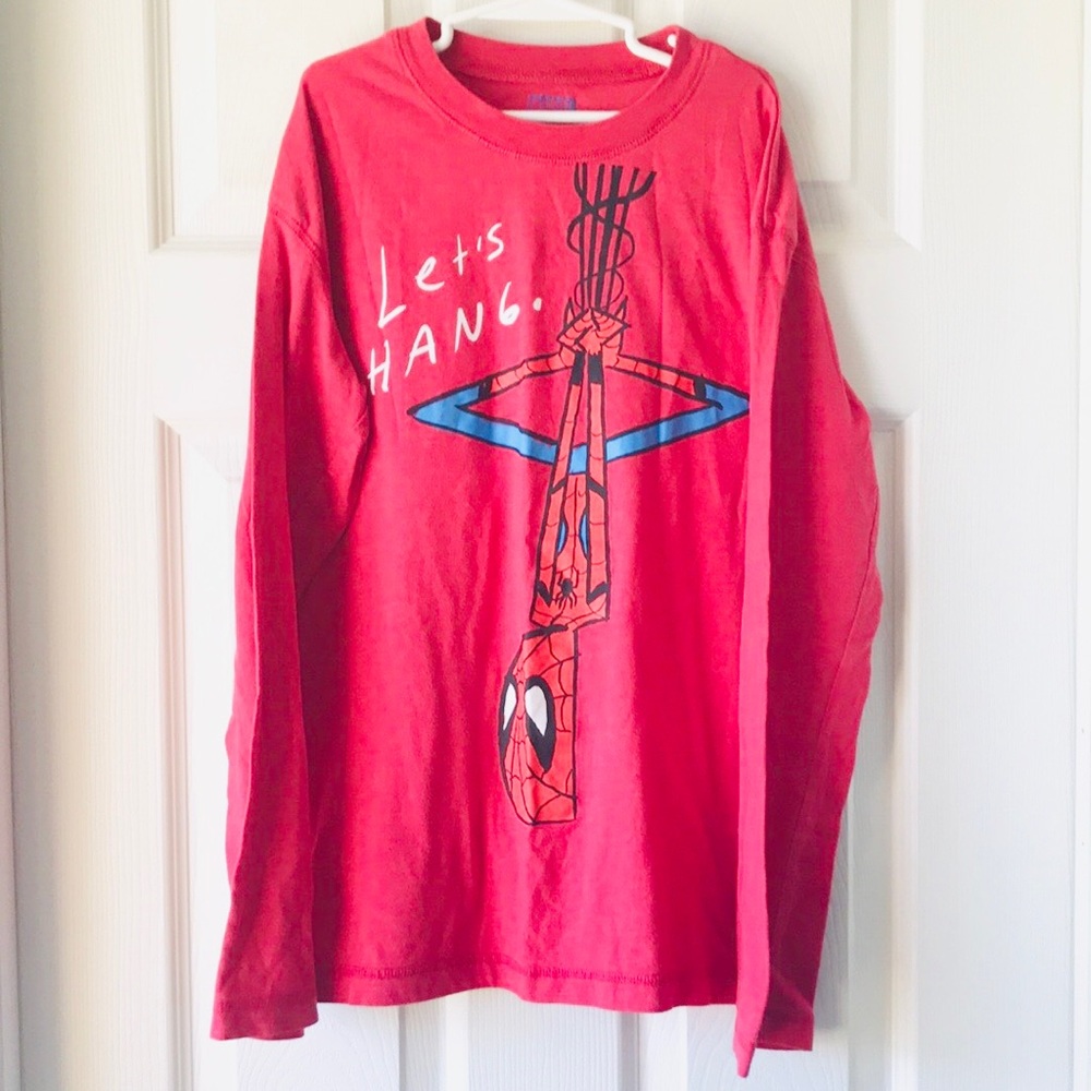 Boy Spider-Man Long Sleeves Tee